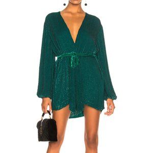 retrofete Gabrielle Robe Dress in Green XS